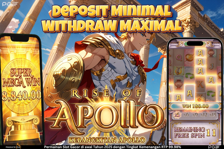 Rise of Apollo: Slot Online Bertema Dewa Cahaya